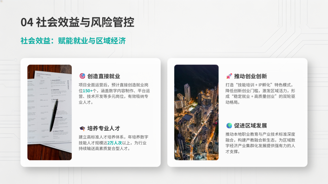 AI产教融合项目可行性研究：以某数字内容产业实训基地项目为例