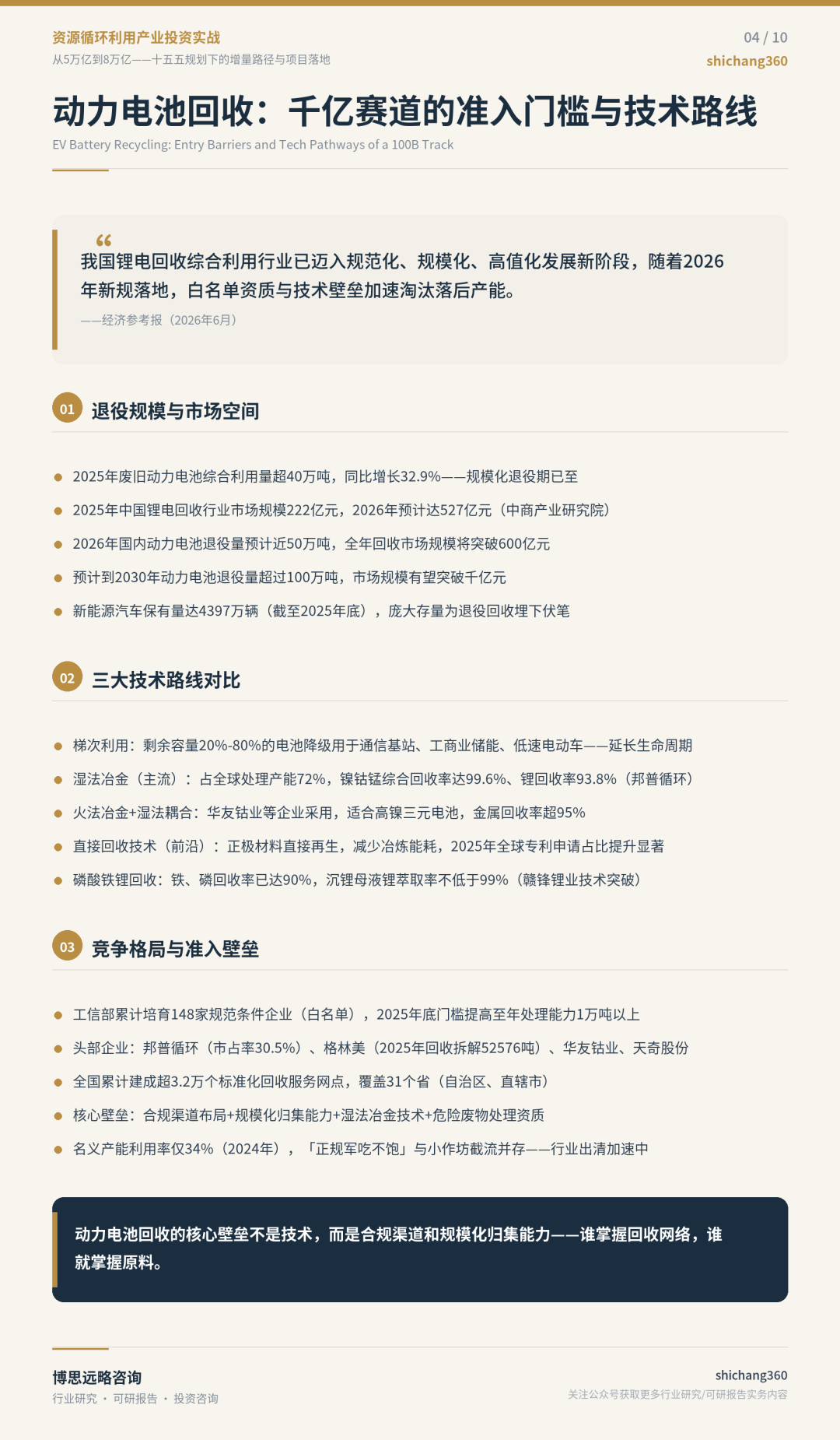 资源循环利用产业从“十五五”规划到项目落地全链条解析