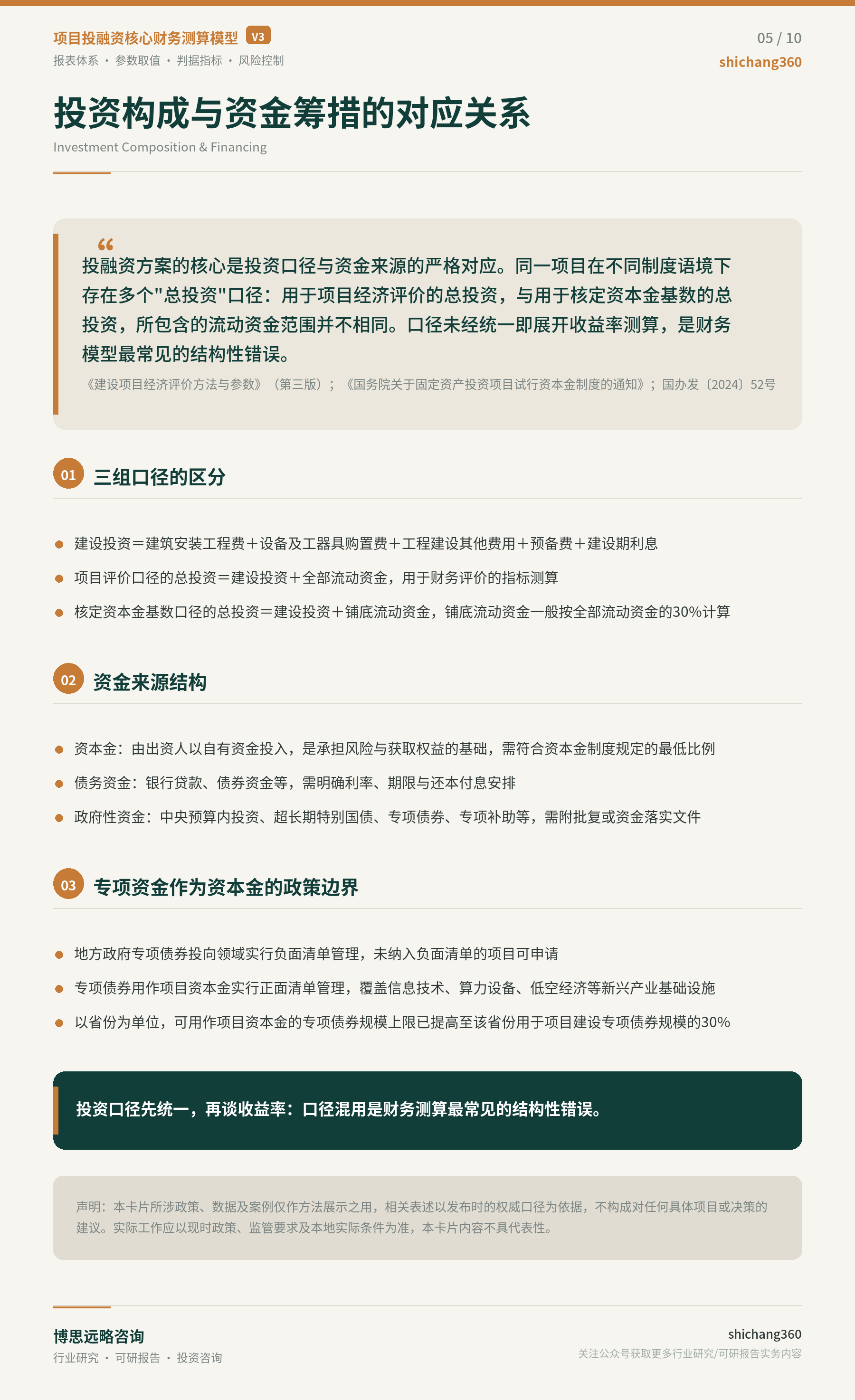 项目投融资核心财务测算模型详解（第 6 张）