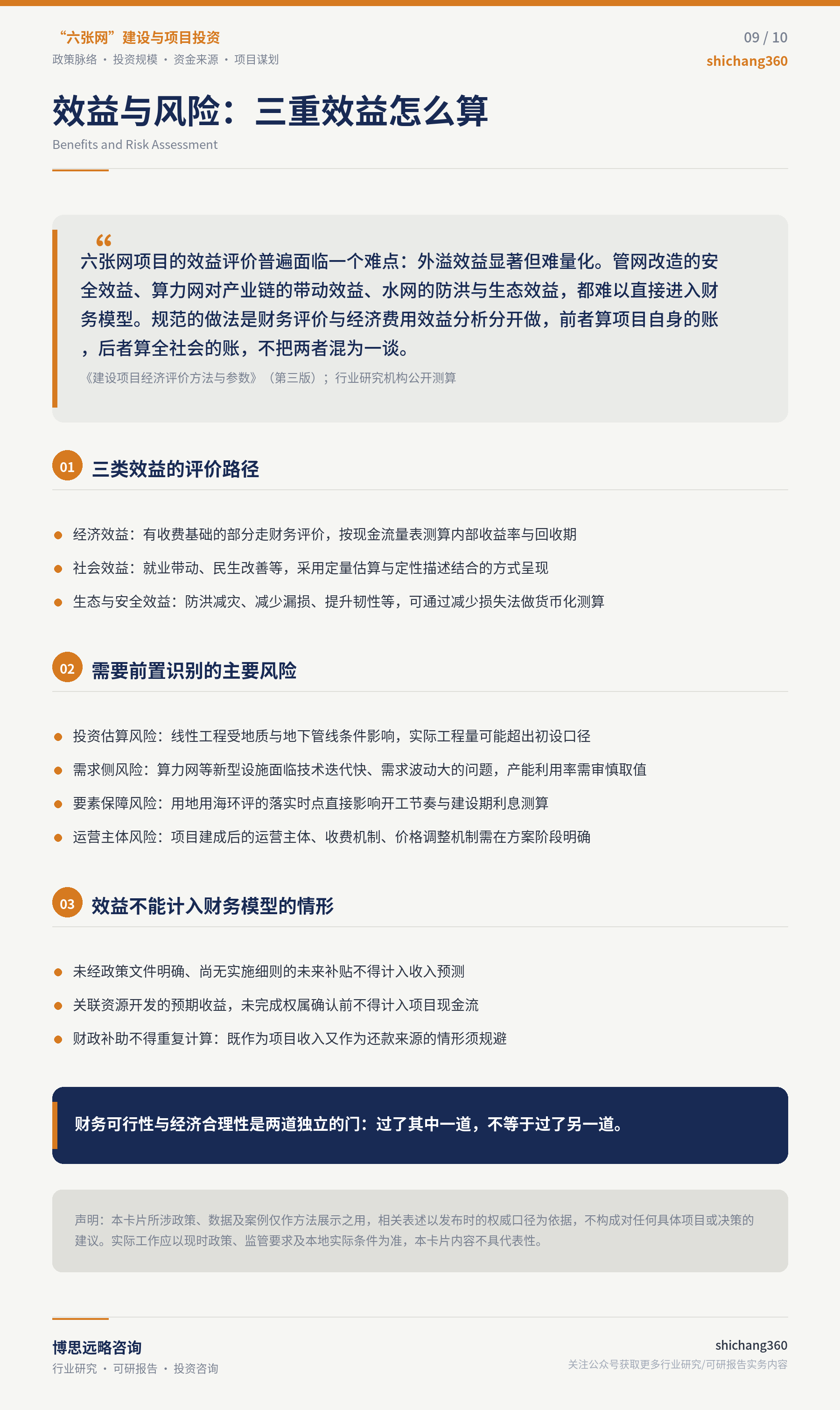 六张网建设项目投资机会分析（第 10 张）