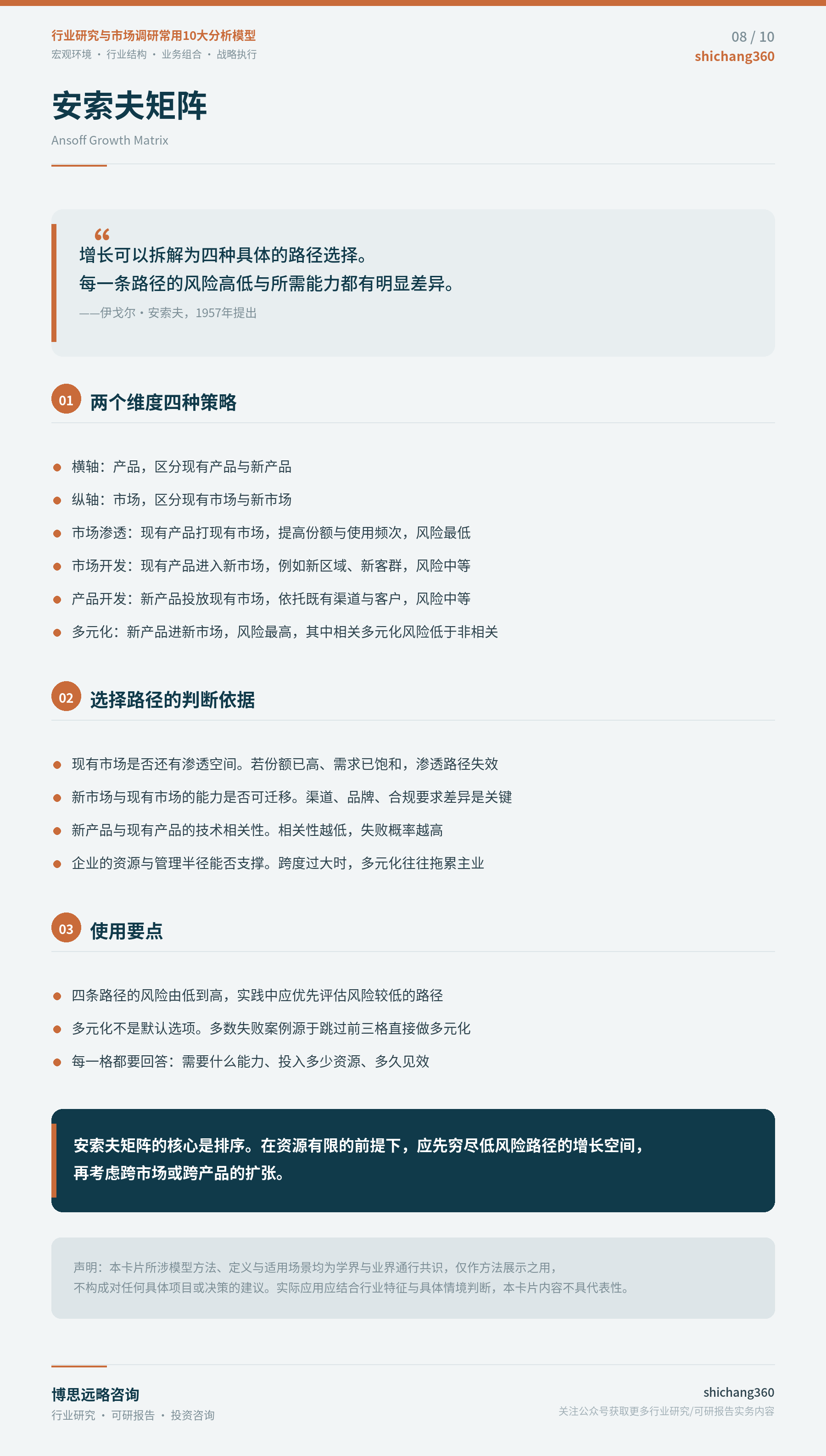行业研究与市场调研常用10大分析模型（第 9 张）