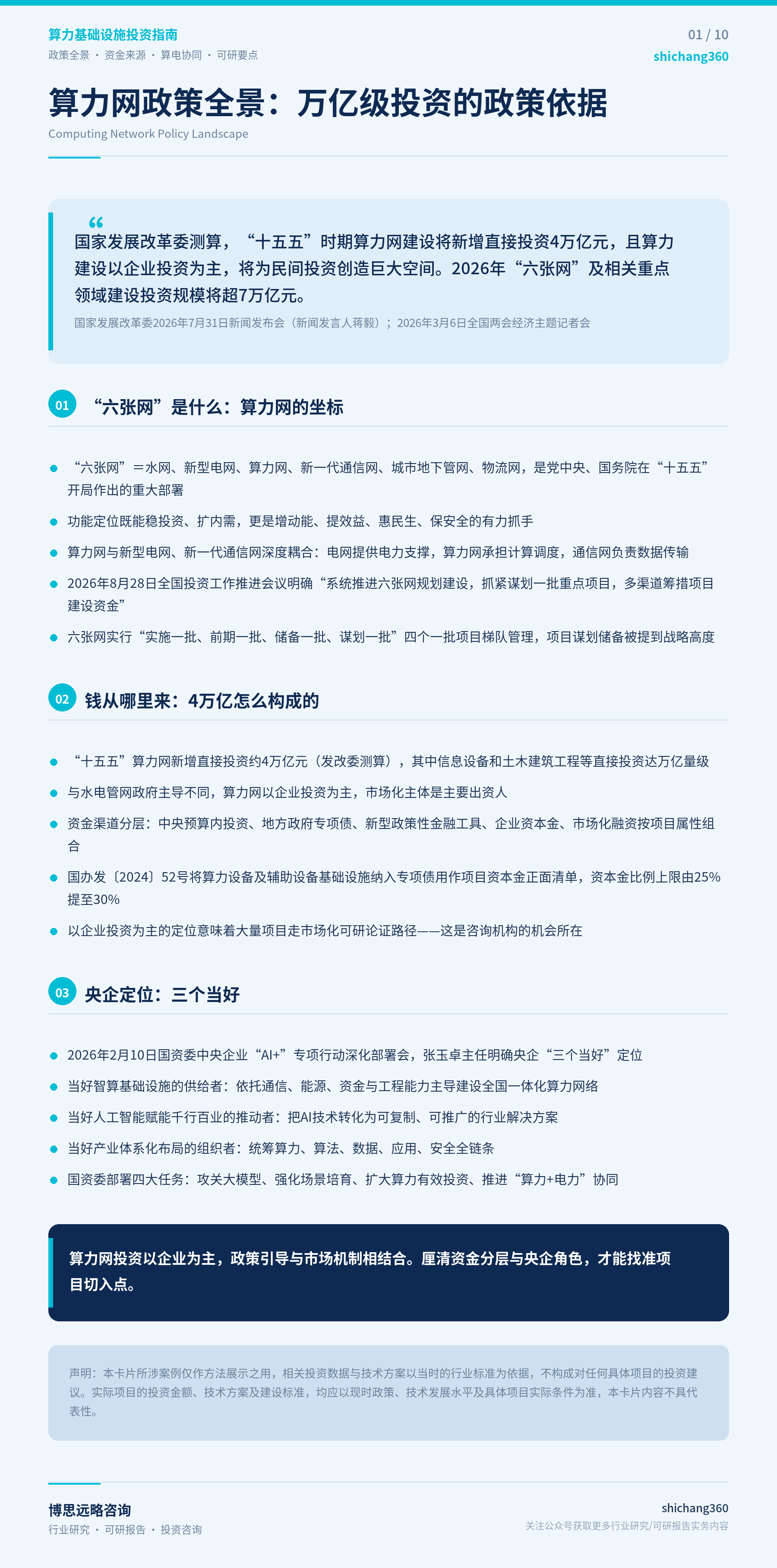 算力基础设施（算力网）总揽与投资分析（第 2 张）